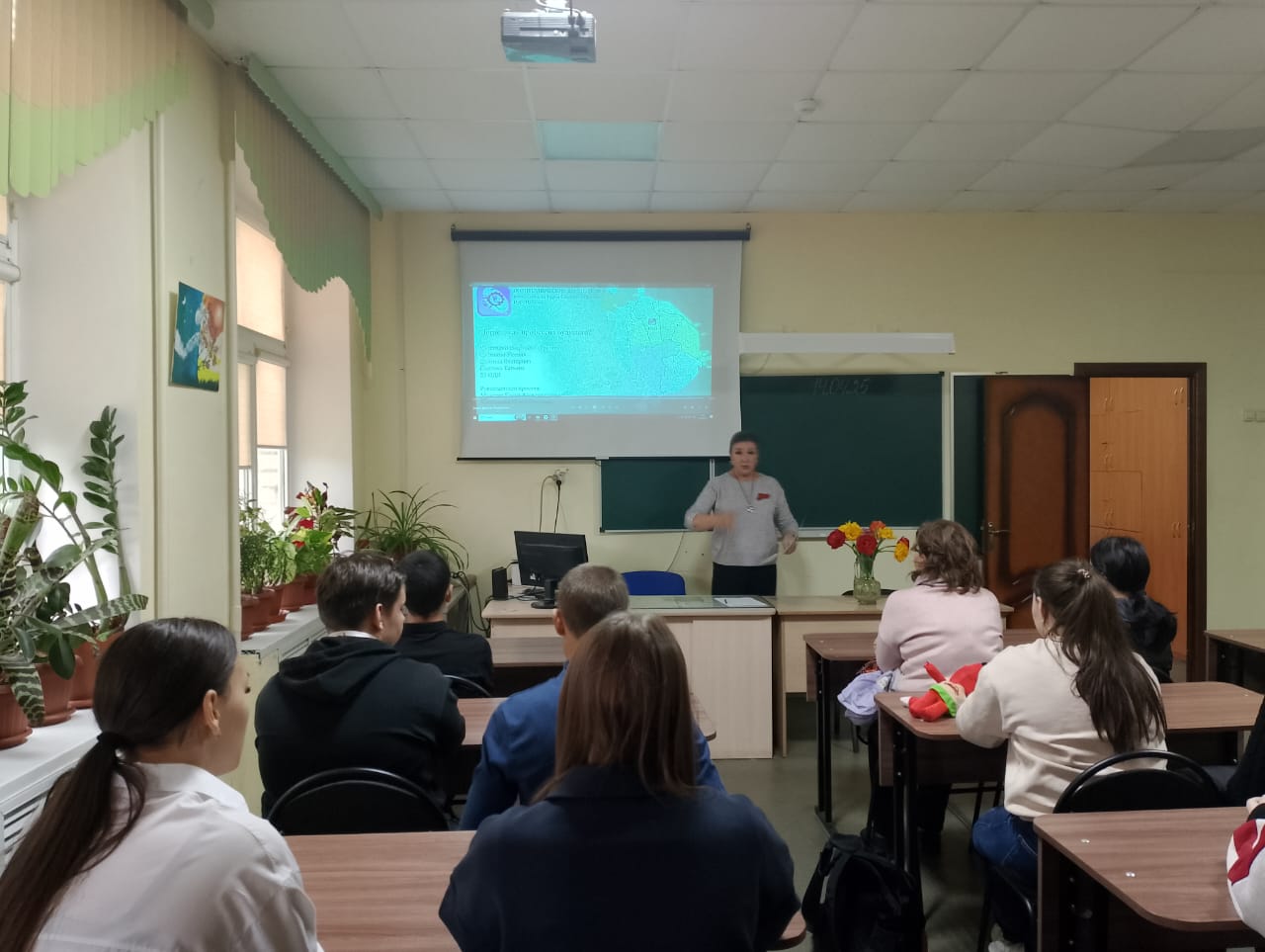Учащиеся 8, 9, 11 классов побывали на  профориентационной встречи в Невинномысском Индустриальном колледже..